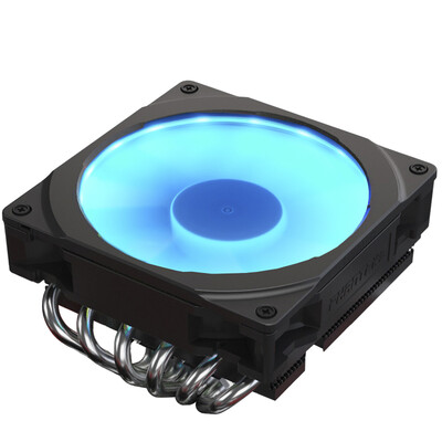 

Chasing Winder PHANTEKS 12LS press-down computer CPU cooler RGB light 12V-4pin version 6 copper heat pipe 115x2066AM4 platform welding process height 80mm