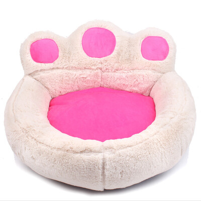 

Comfortable&Soft Pet Sofa Mat Bear Claw Shape Dog&Cat Sleeping Bed for Small Animals
