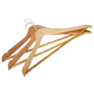 

[Супермаркет] Jingdong Лиз классическая твердая древесин вешалка рубашка вешалка установлена ​​10