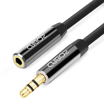 

Ferguson (cabos) F00802 наушники удлинитель 3.5mm аудио удлинитель компьютер гарнитура удлинение линия 2 m металлический черный