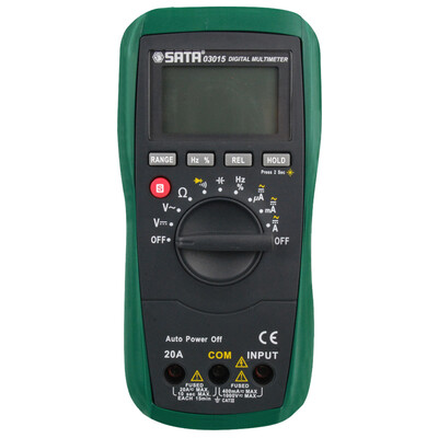 

Jingdong Supermarket] World (SATA) 03021 digital clamp multimeter current and voltage electrical measurement table