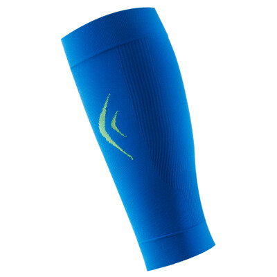 

MD gradient pressure compression movement leg sets party Qi with the iron triathlon running marathon riding men&women high elastic breathable protection leg leg shield 2 fitted blue blue code