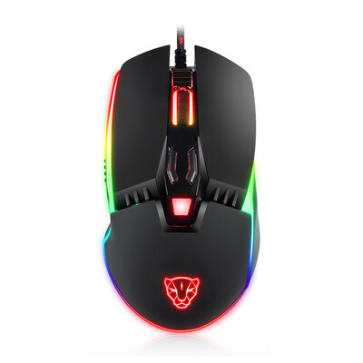 Motospeed V20 Professional USB Wired Gaming Mouse with LED Backlit Display