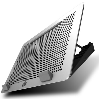 

Cooler Master MasterNotepal Maker Scaffold Radiator Molded Separated Hub Snap Fan Silver