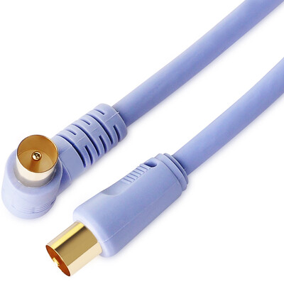 

Flying cabbage F005805 cable TV signal line closed line radio frequency cable high-definition set-top box f head cable 5 meters home version of the public - metric without thread