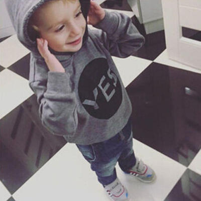 

Fashion Sweatshirt Family Matching Clothes Women Hooded Coat Mother Son Hoodie