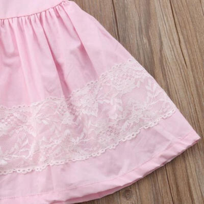 

Toddler Kids Baby Girls Sleeveless Tutu Dress Party Princess Evening Sundress