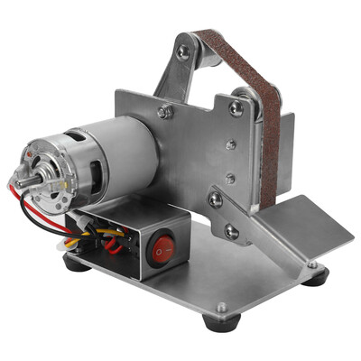 

Multifunctional Grinder Mini Electric Belt Sander DIY Polishing Grinding Machine Cutter Edges Sharpener