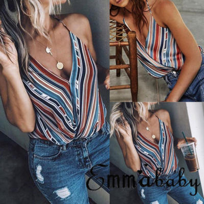 

UK Fashion Women Casual Sleeveless Top Vest Blouse Ladies Summer Shirt Tops
