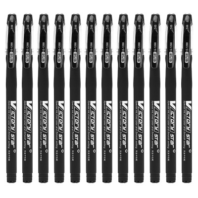 

Genvana G-1268 Scrub pen Gel pen 038mm Full needle Black 12pcs