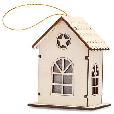 

UpperX Christmas Decoration Light Cabins Hotel Bar Xmas Tree Decorations Shopping Malls Supermarket Window Display Products house