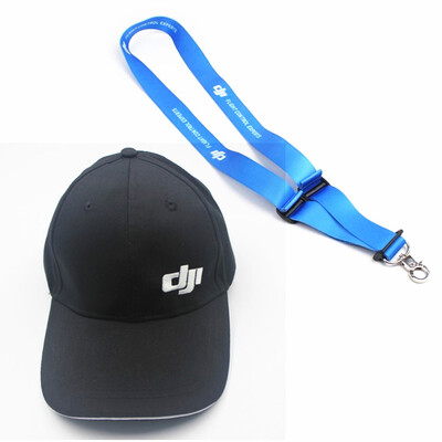 

DJI Mavic PRO parts accessiories Blueblack Hat Outdoor Cotton Visor Hatdrone hatRemote Controller Sling Lanyard