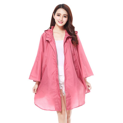 

Diliba Womens Waterproof Raincoat Lightweight Packable Rain Coat Poncho with Hooded