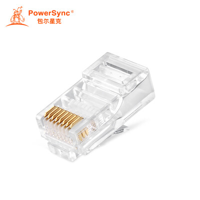

Baer Xingke six types of unshielded crystal head RJ45 three fork chip 50u one-piece 30 into PowerSync APT630BB