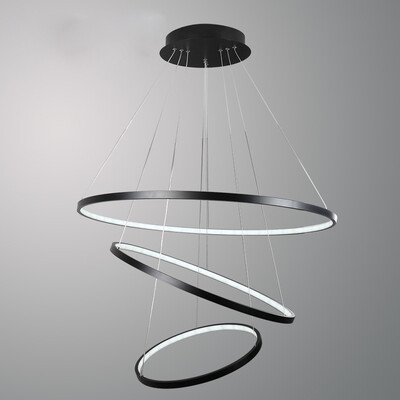 

Creative Ring Shape LED Pendant Light 48W Sitting Room Dining Room Lamp