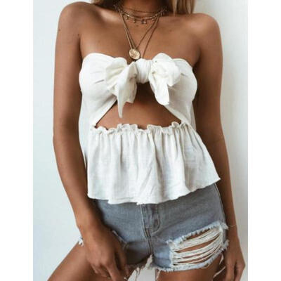 

Women Floral Lace Bralette Bustier Crop Top Sheer Mesh Triangle Unpadded Bra