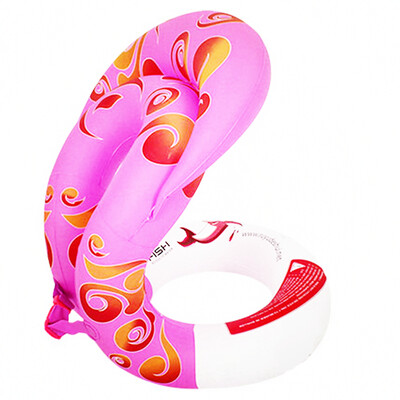 

Swim music four generations of snake-shaped swim ring baby children to adult thick ring inflatable swimming circle life buoy XL purple random hair height 165-180cm