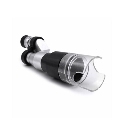 

Mini Pocket 8X20 Silver Aluminum Alloy Monocular Multifunctional Telescope with Magnifying Hood Portable Outdoor Microscope