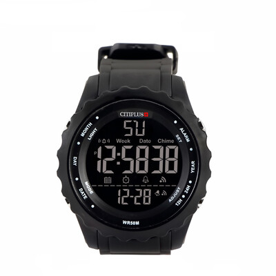 

CITIPLUS 315 Digital Electronic Watch Men Fashion Casual Watch Outdoor Sports Male Wristwatch Calendar Alarm Chronograph 5ATM Wate