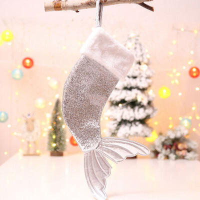 

Merry Christmas Holiday Stocking Hanging Bag Stock Tree Ornament Decor Faddish