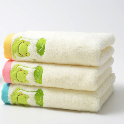 

Vogue Jieyu cotton towel gift box filled pond moonlight comfortable soft adult towel 2 loaded 33 * 72cm powder + green