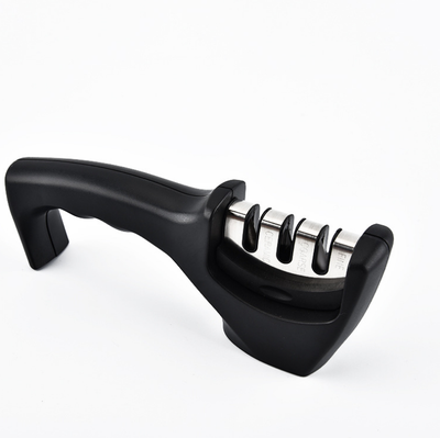 

NeillieN kitchen home multi-function sharpener creative black handle manual fast sharpening stone spot kitchen gadget Report