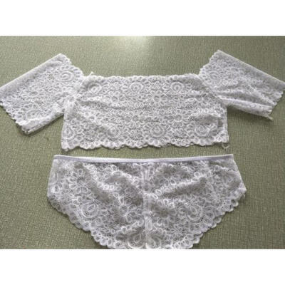 

Sexy Women Lace Floral Bralette Push Up Bra G-string Set Lingerie Sleepwear Gift