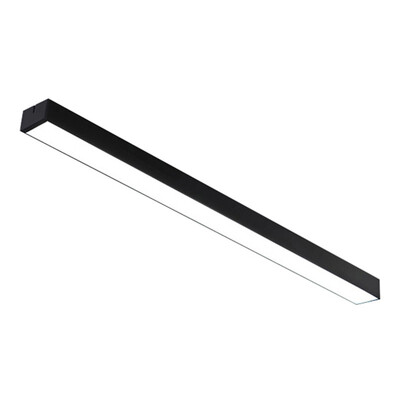 

Bacheer HL481534 90CM Modern Linear Fixture Black Finish Led Linear Flush Mount Light