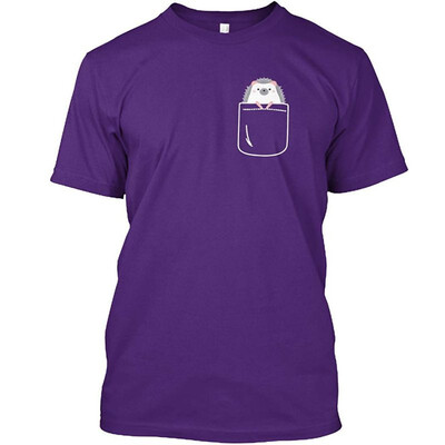 

Cute Hedgehog in Your Pocket Funny Animal Love
