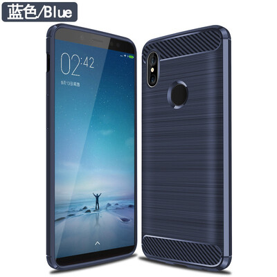

Fivice XIAOMI Redmi note 5 case Brushed carbon fiber silicone anti-fall soft shell phone case