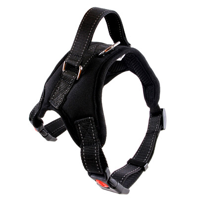 

Dog Harness For Large Medium Dogs Adjustable Reflective Harnesses Red&XL