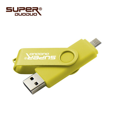 

newest colorful otg pendrive 64gb 32gb usb flash drive 20 16gb 8gb 4gb rotation u disk redblack for phonetablets