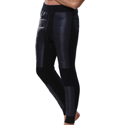 

Heng Yuan Xiang men down pants autumn&winter thick double double down patch warm pants on the green 175100