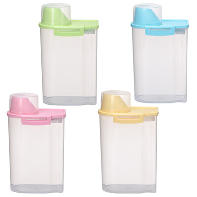 

Супермаркет] [Jingdong дробина мед мед банк герметичен банки хранят бак для хранения зернового бункера синего + зеленый + желтый + красные четыре комплекта