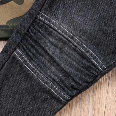 

Fashion Newborn Baby T-Shirt Tops Short Sleeve Pants Jeans Outfits Clothes Set