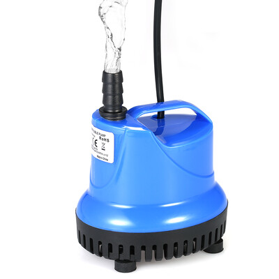 

25W 1800LH Submersible Water Pump Mini Fountain Pump for Aquarium Fish Tank Pond Water Gardens Hydroponic Systems with Nozzle AC2