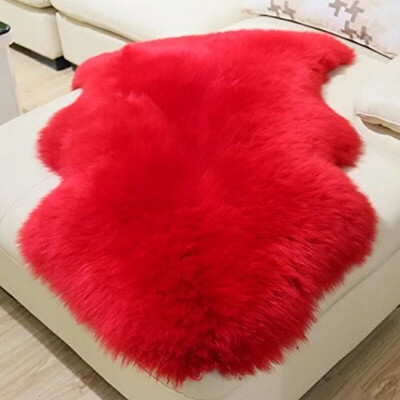 

Genuine Sheepskin Rug Real Sheepskin Blanket IvoryWhite Natural Fur Single Pelt2ft x 3ft