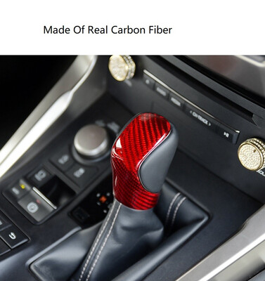 

Eppar New Carbon Fiber Shift Knob Cover 1PC Compatible with Lexus NX NX200t NX300h 2014-2019