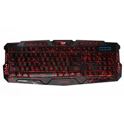 

200 Pro Gaming Keyboard 3 Backlight Modes USB Powered 19 Keys Conflict-free for Desktop Laptop
