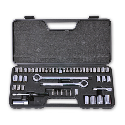 

Расширение является (Tactix) 734452 Onsite серии набор гнездо 52 6,3мм / 10мм / 12.5мм серии автомобилестроение по уходу за автомобилем торцовый ключ набор инструментов SET