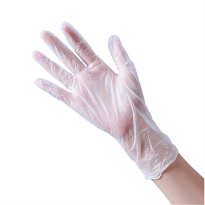 

100pcs Disposable Exam Gloves Medical Grade Powder Free Clear For Food Tests Protective Gloves For Tattoo Beauty Salon Dentistry C