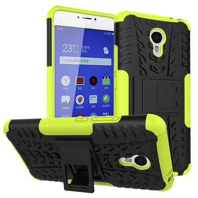 

MOONCASE Meilan Note 3 Дело Встроенная Броня Kickstand Hybrid Case Съемное 2 в 1 Противоударно Жесткий Прочный крышка чехол двухслойный для Meizu Meilan Note 3