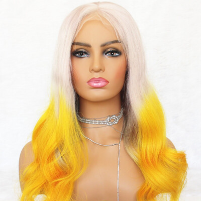 

colored lace wig