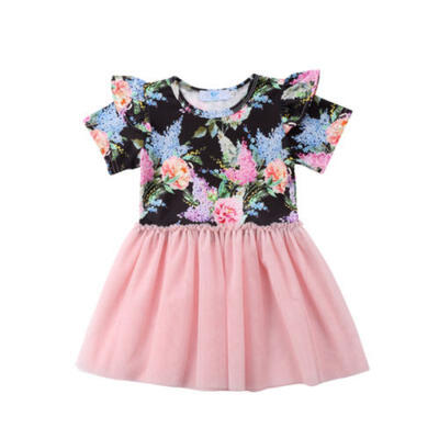 

Flower Girls Princess Dress Kids Baby Party Wedding Pageant Lace Dresses Clothes