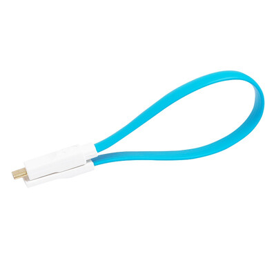 

Sanbao (Sanbao) MU-22B цветные лапша Andrews общие данные линии короткие микро USB кабель для зарядки зарядки Po линии быстрой зарядки линии 22см
