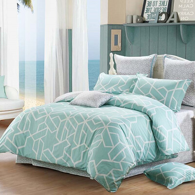 

MERCURY print cotton bed set/bed kit (duvet cover/bed sheet/pillowcase