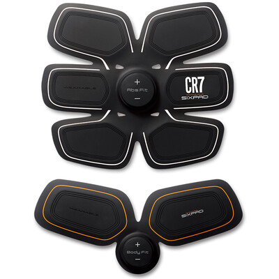 

SIXPAD CR7 Abs Fit * 1 + Body Fit * 1 C Lo Limited Edition Брюшко Поясничные ножки Ноги Кузов Bodywork Set Средства Фитнес