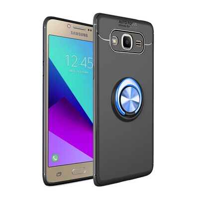 

Fivice Samsung Galaxy J2 prime case TPU metal ring shell magnetic bracket soft shell