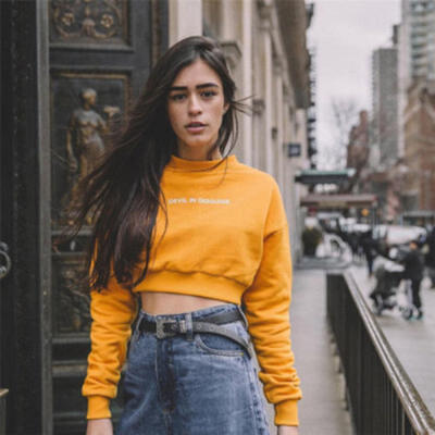 

Fashion Women Girl Teenager Short Hoodie Jacket Sweatshirt Hooded Coat Outerwear