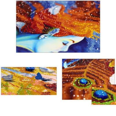 

Beauty Girl 5D Diamond Rhinestone Fantasy DIY Painting Craft Kit Home Decor